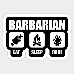 BARBARIAN Sticker